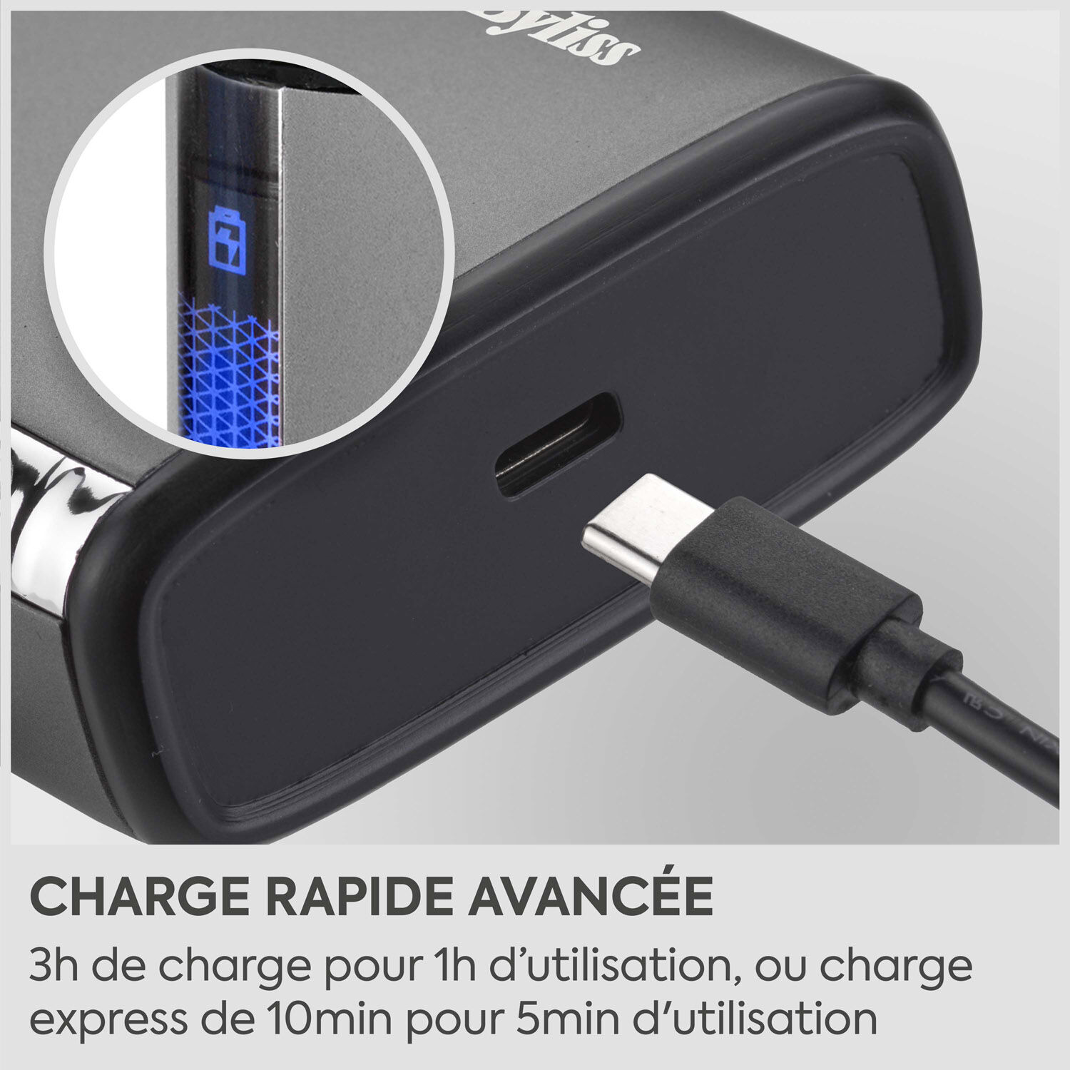 Rasoir &eacute;lectrique &agrave; grille simple Super-X Metal  (Silver Edition)